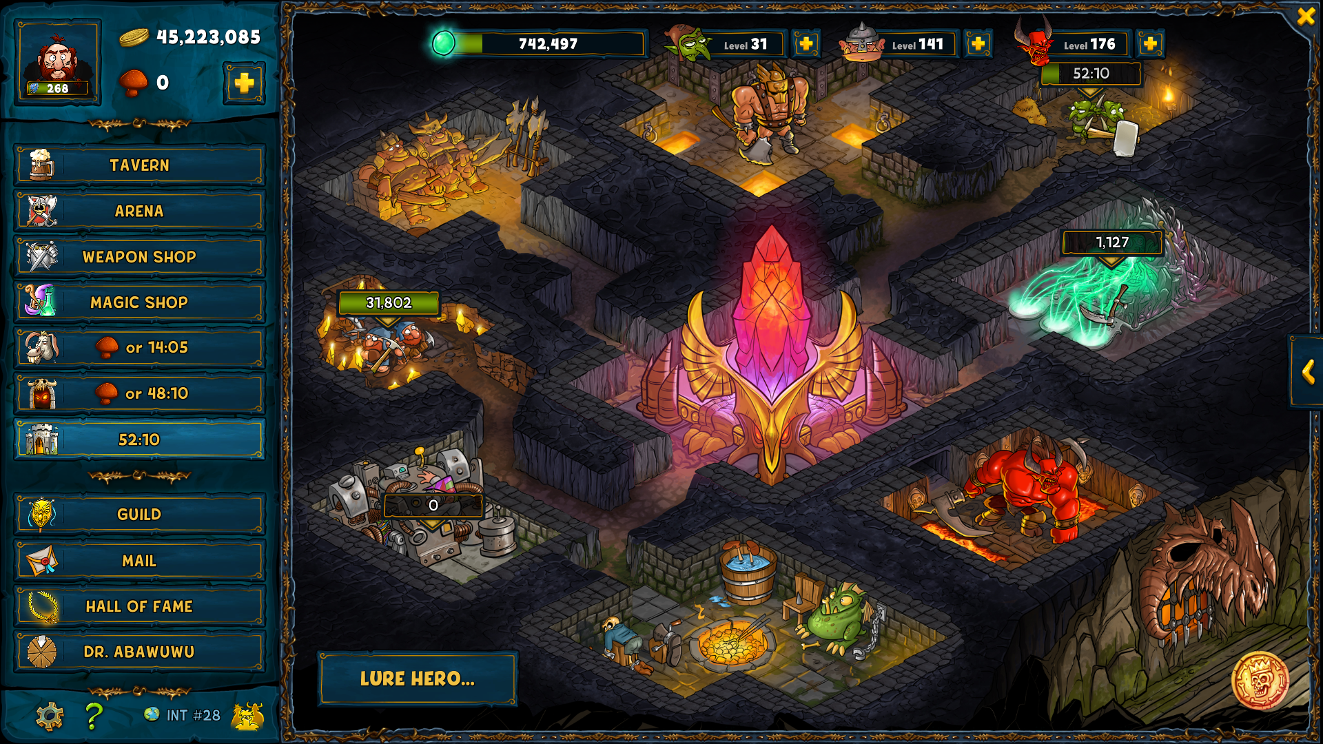 Shakes and Fidget - Screenshot 2