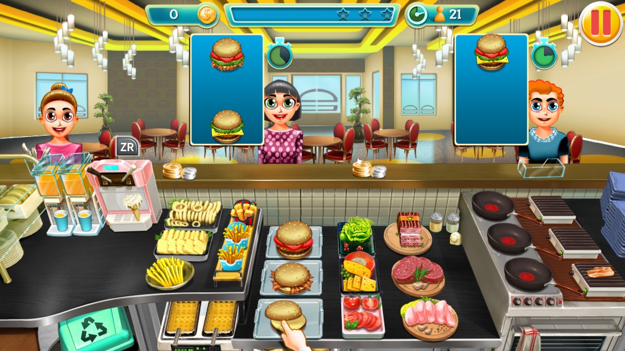 Cooking Star Restaurant, Jogos para a Nintendo Switch