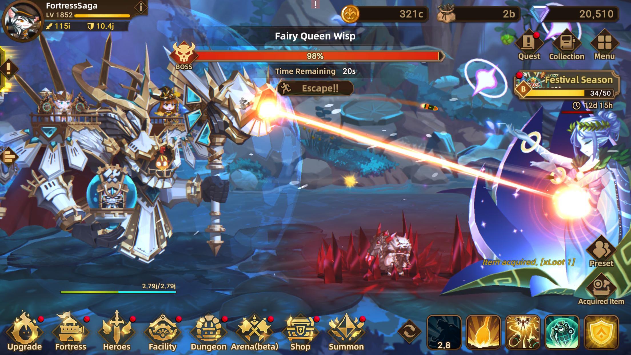 Fortress Saga - Screenshot 4