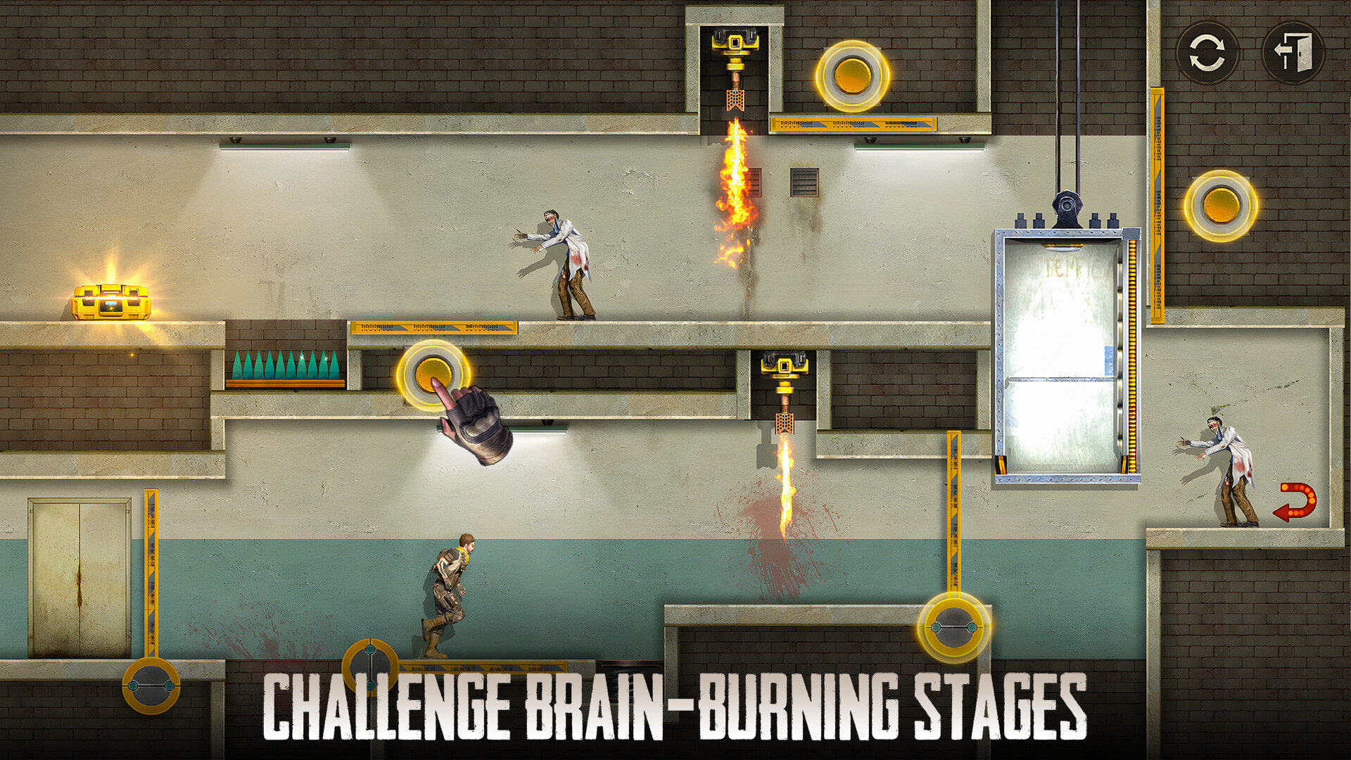 Zombiflux: Sleepless War - Screenshot 2