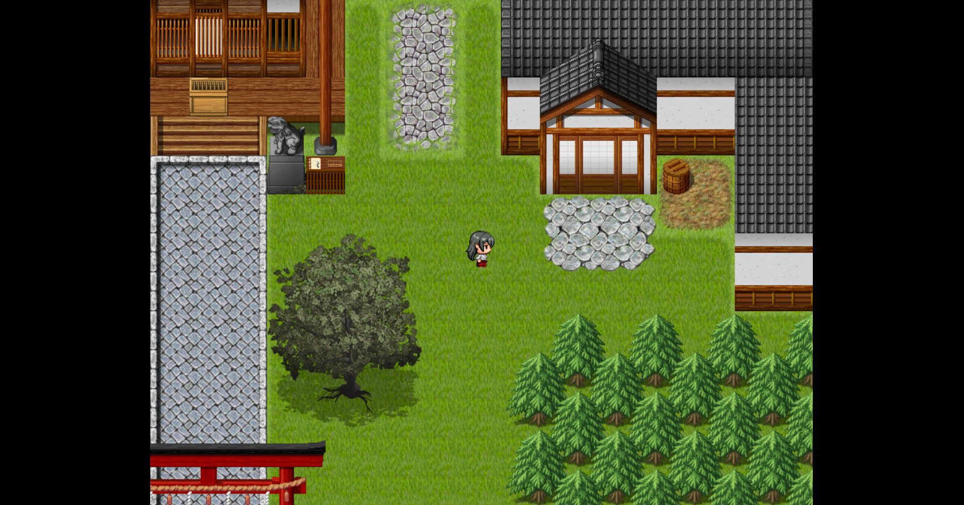 Shakunetsu no Miko Shizune - Screenshot 1