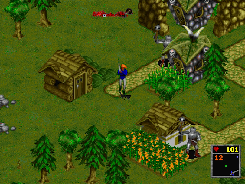 The Horde gameplay (PC Game, 1994) 