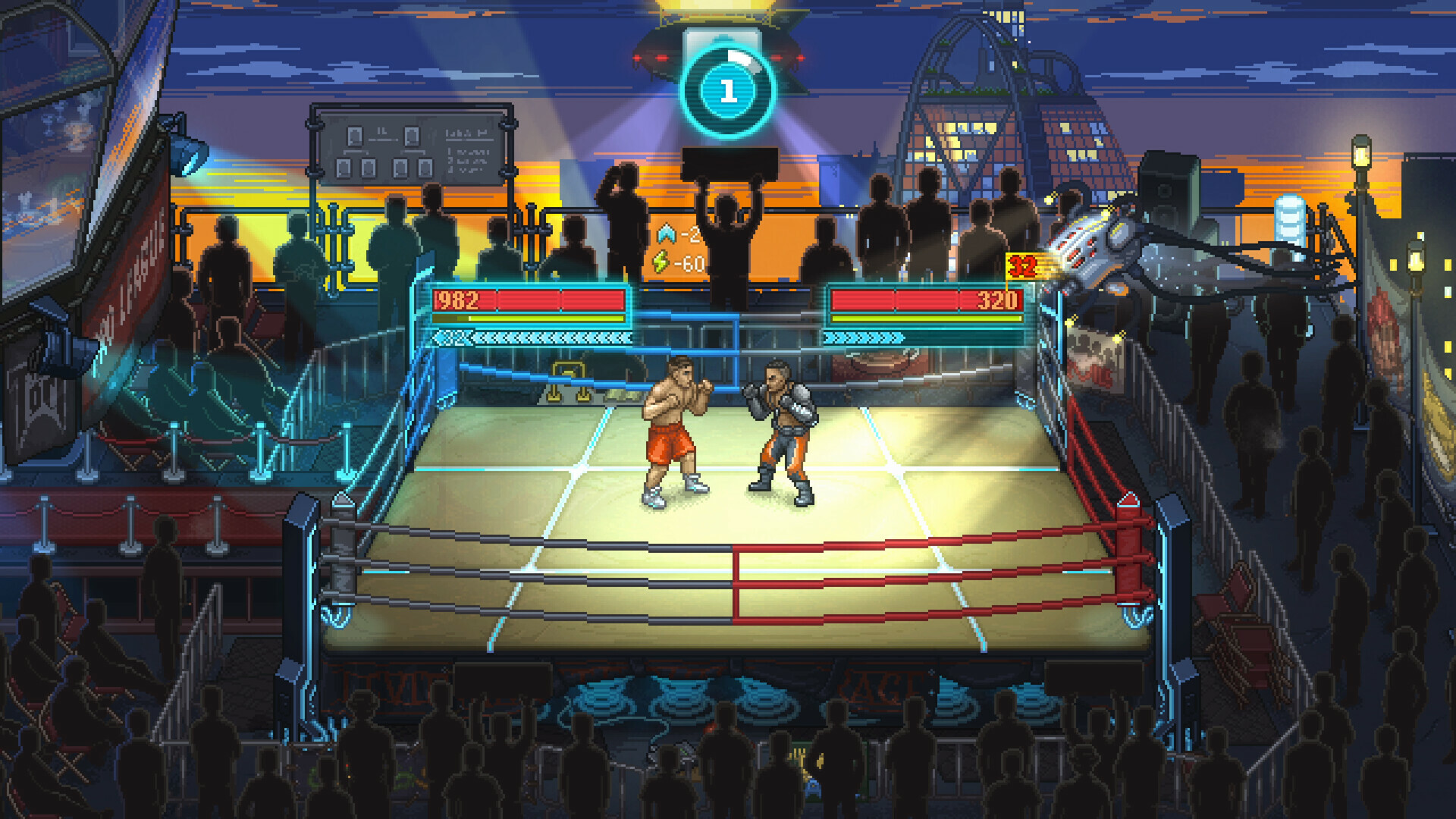 Punch Club 2: Fast Forward - Deluxe - Screenshot 1
