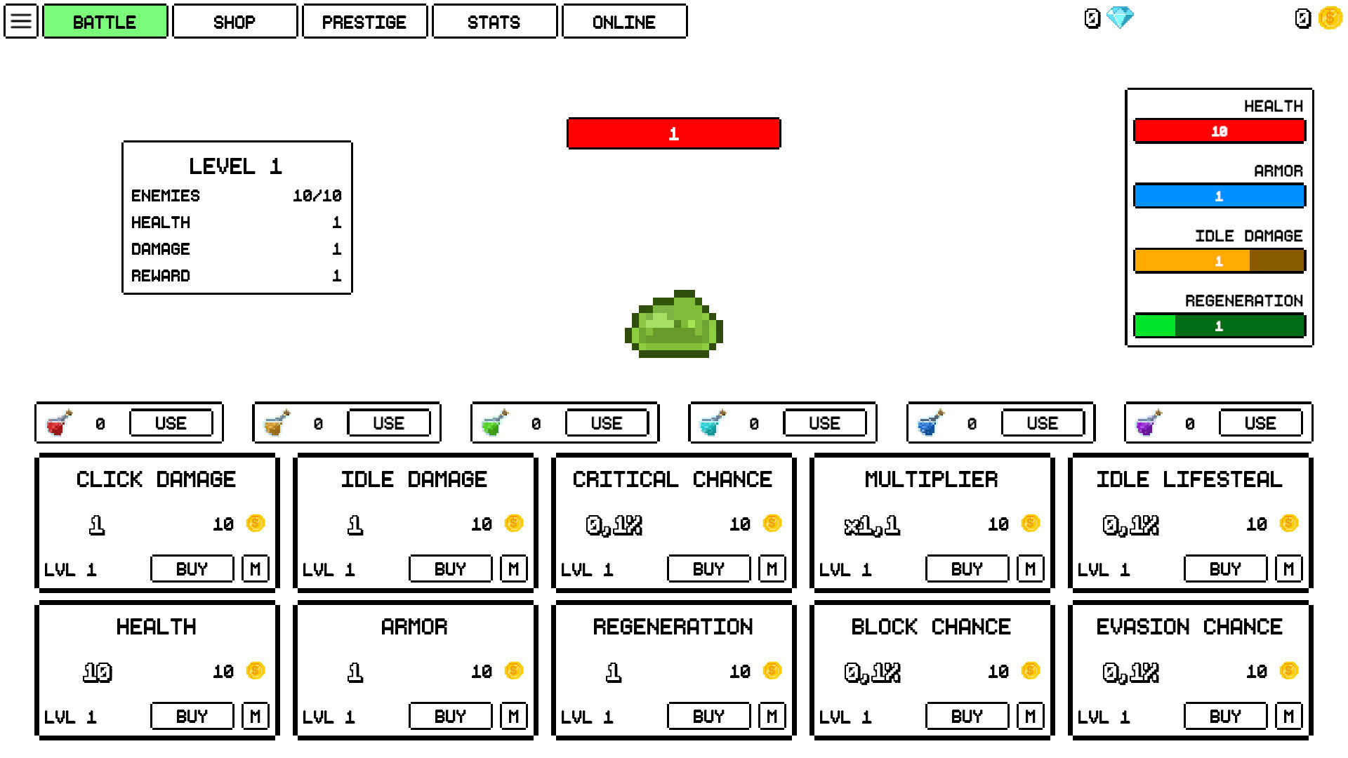 One Life Clicker - Screenshot 6