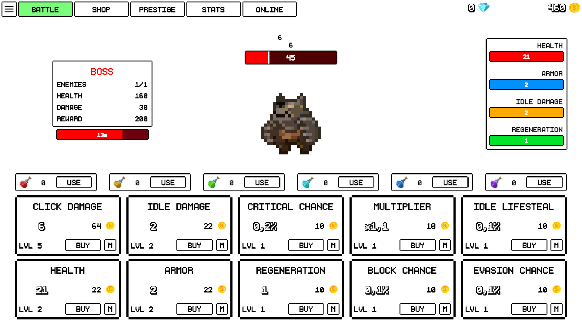 One Life Clicker - Screenshot 3