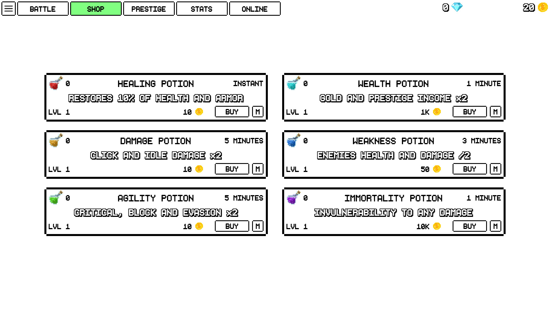 One Life Clicker - Screenshot 4