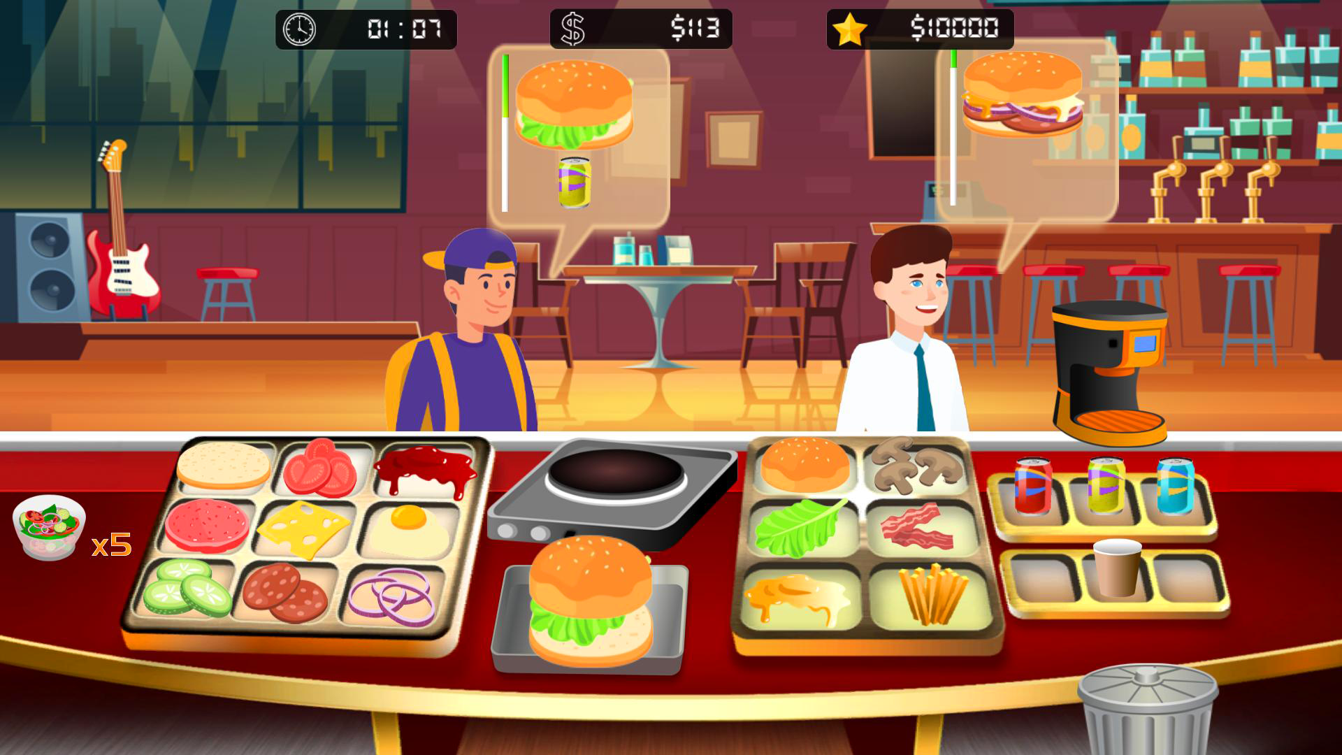 Burger Restaurant Simulator - Screenshot 2