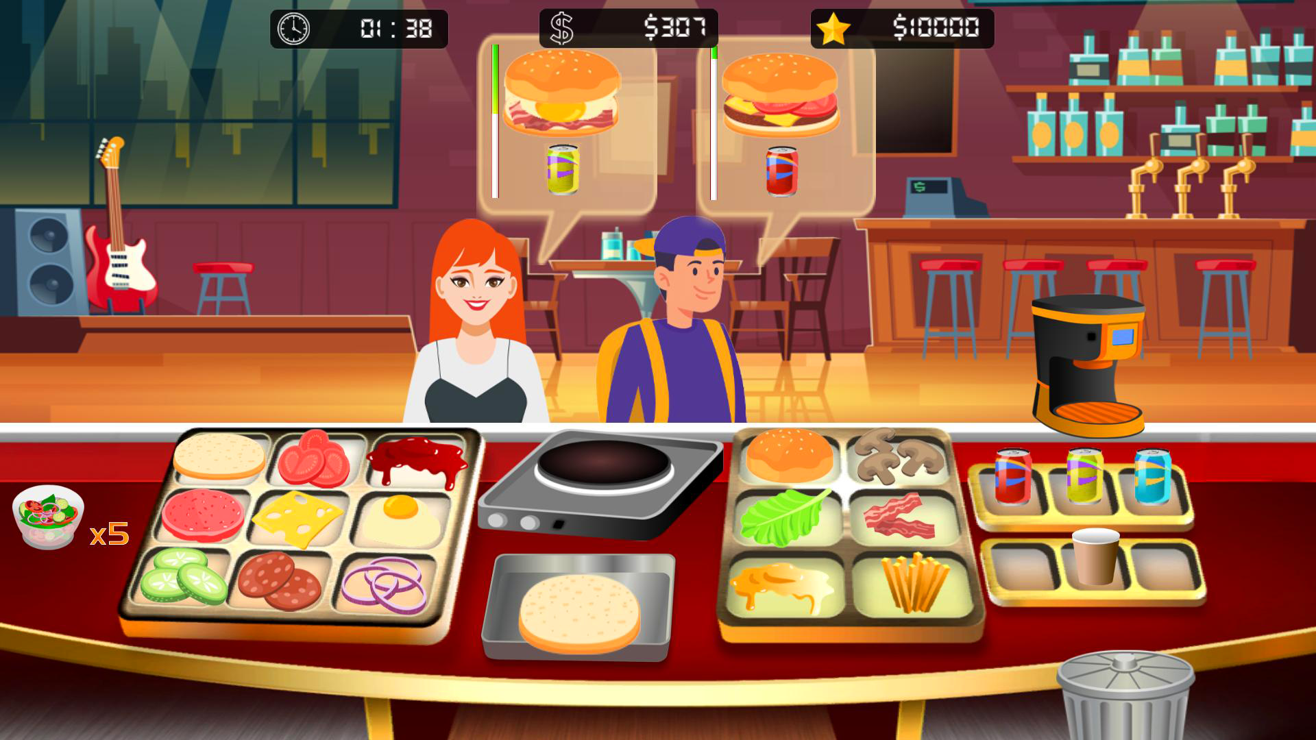 Burger Restaurant Simulator - Screenshot 1