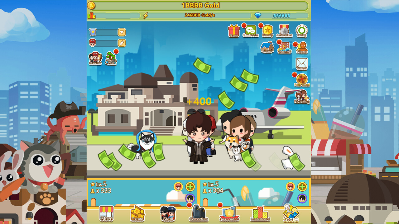 Be the Richest - Screenshot 1