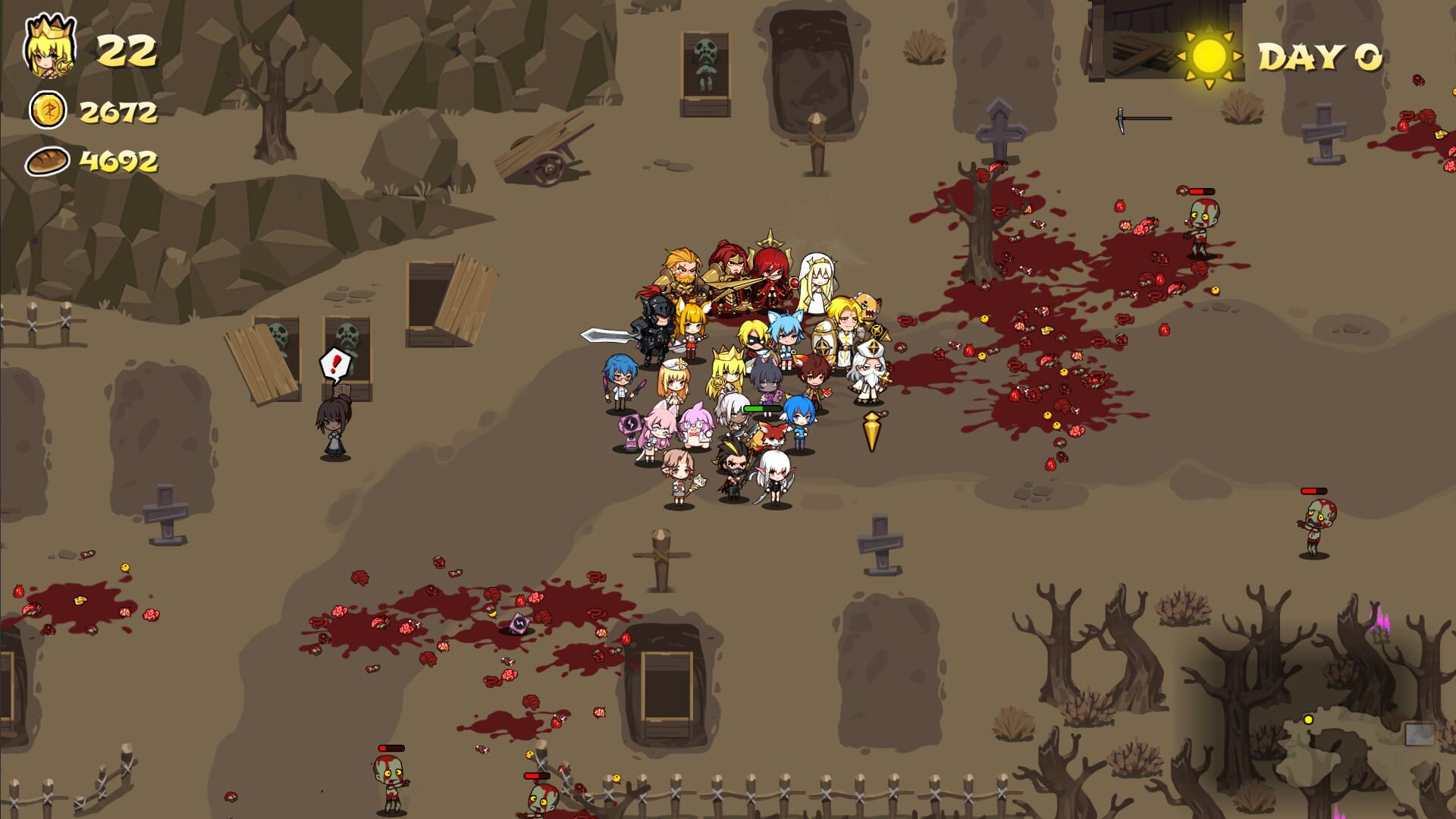 NecroAttack! - Screenshot 1