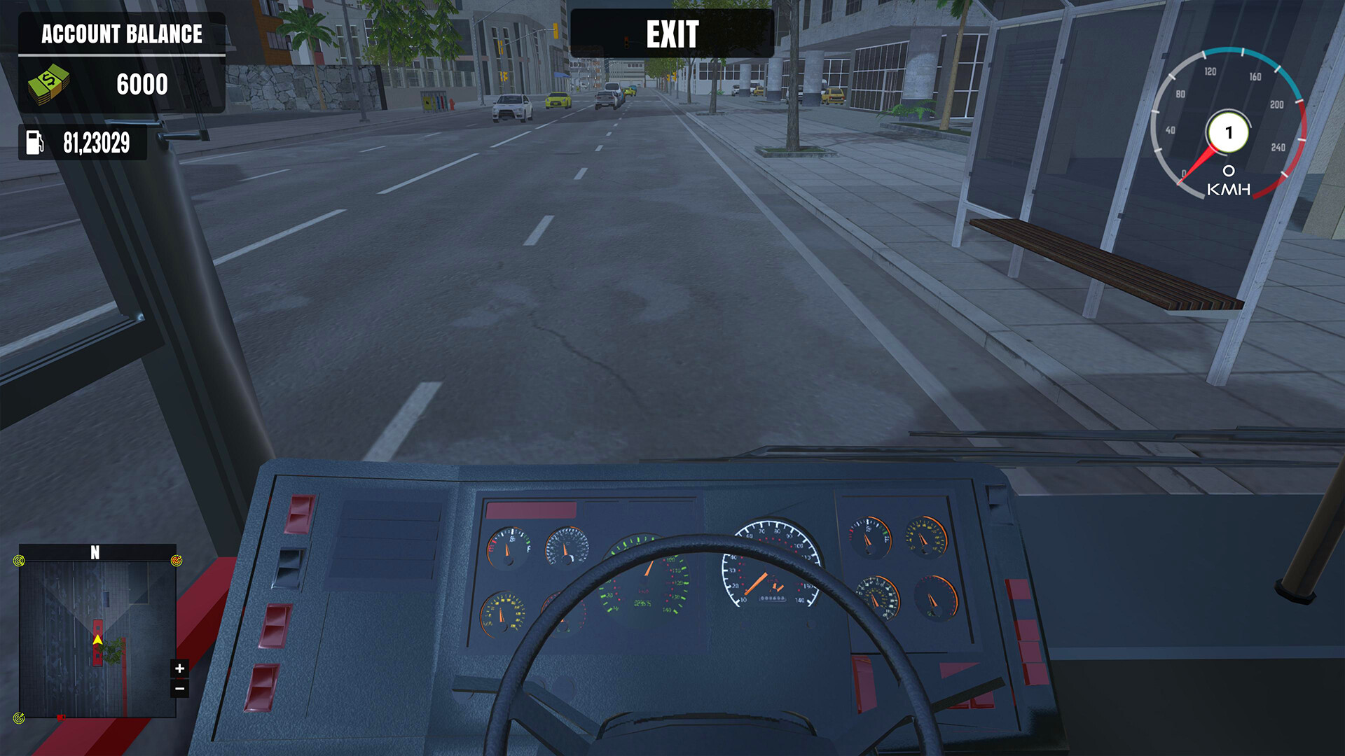 Extreme Bus Driver Simulator - Screenshot 1