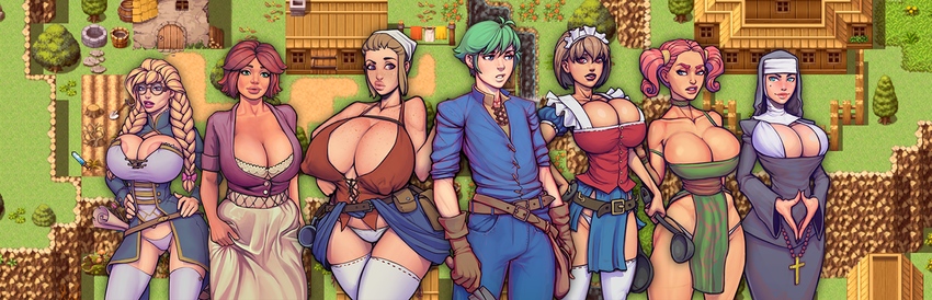 Warlock and Boobs - Screenshot 1