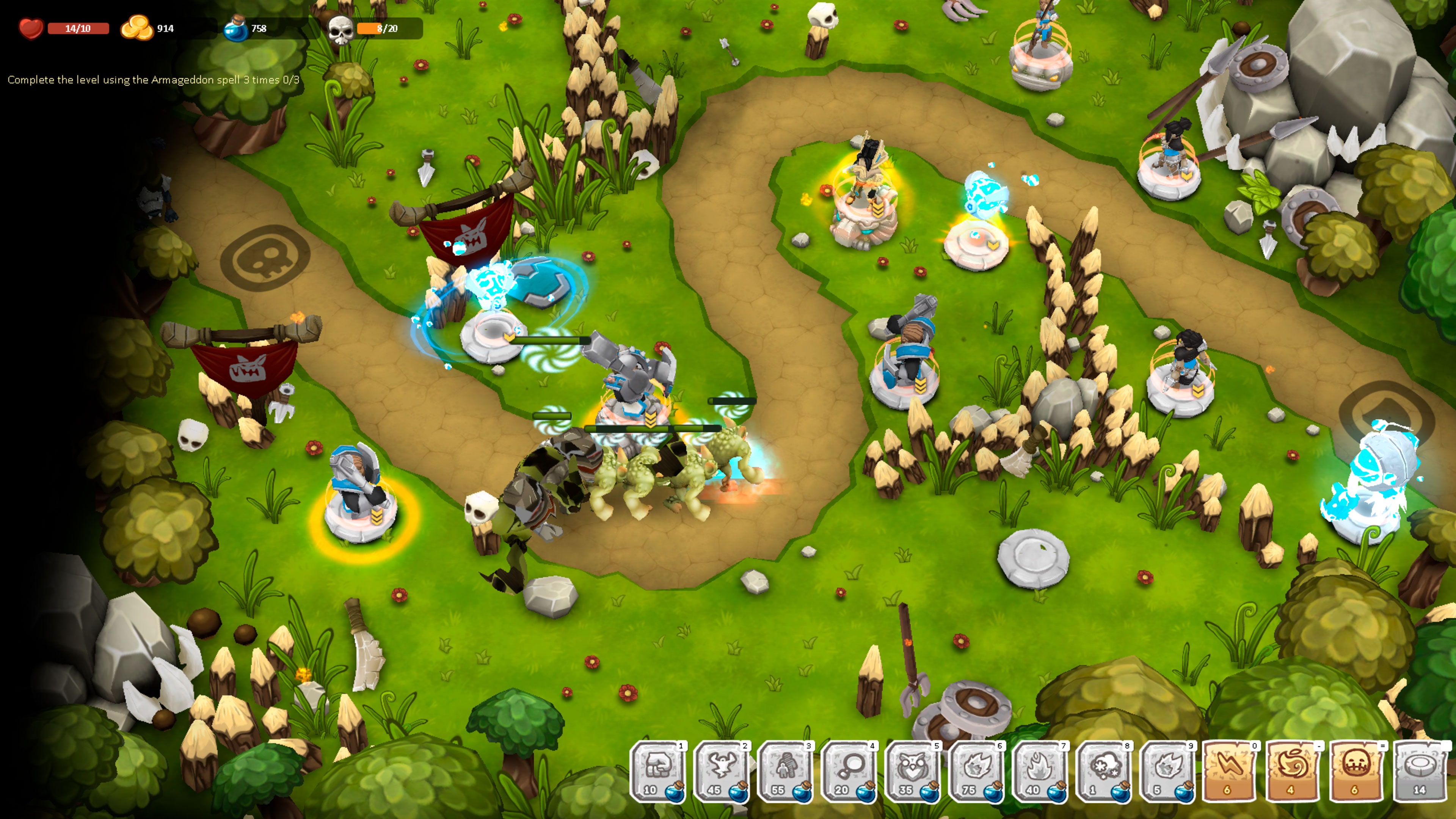 Warstone TD: Gold Edition - Screenshot 1