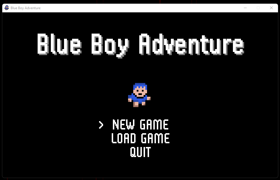 Blue Boy Adventure - Screenshot 1
