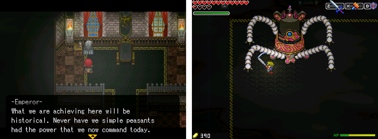 The Legend of Zelda: Trident of Power - Screenshot 1