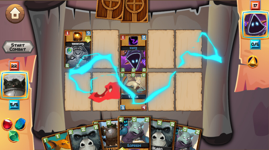 Zakantosh Cardgame - Screenshot 2