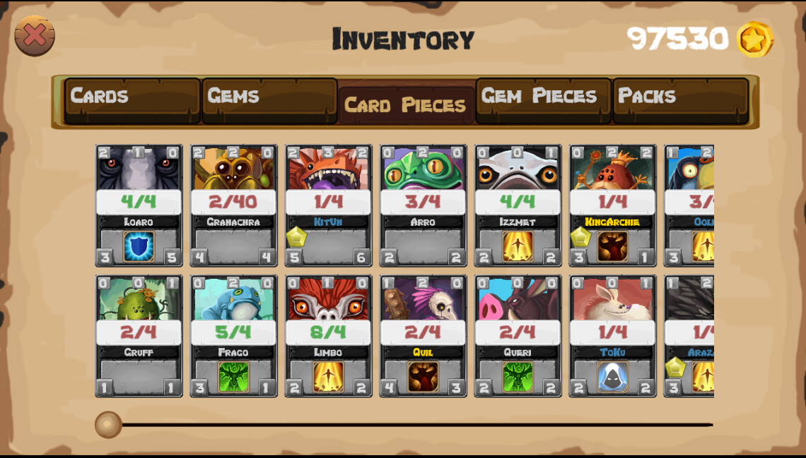 Zakantosh Cardgame - Screenshot 1