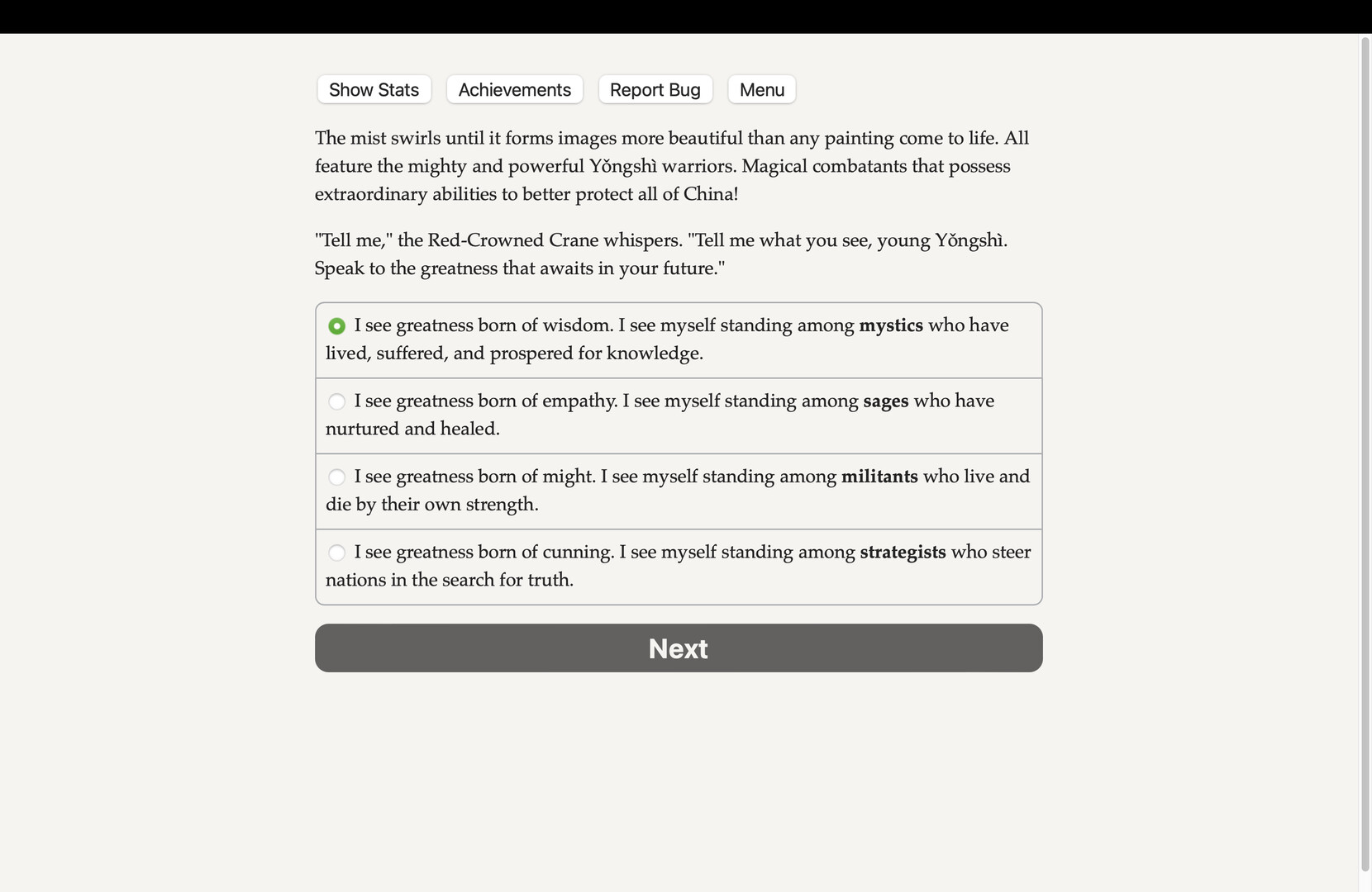 Tale of Two Cranes - Screenshot 1