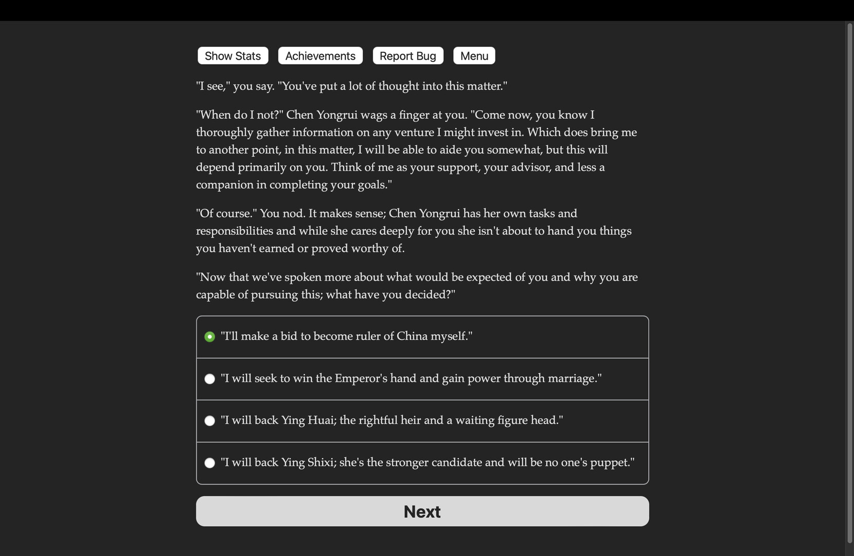 Tale of Two Cranes - Screenshot 2