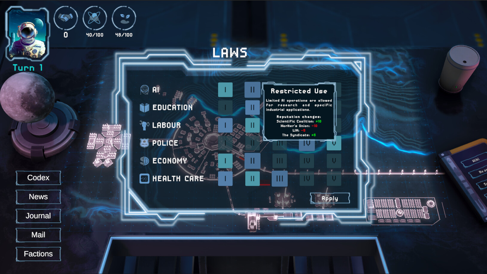 Lunar Ascendant - Screenshot 1