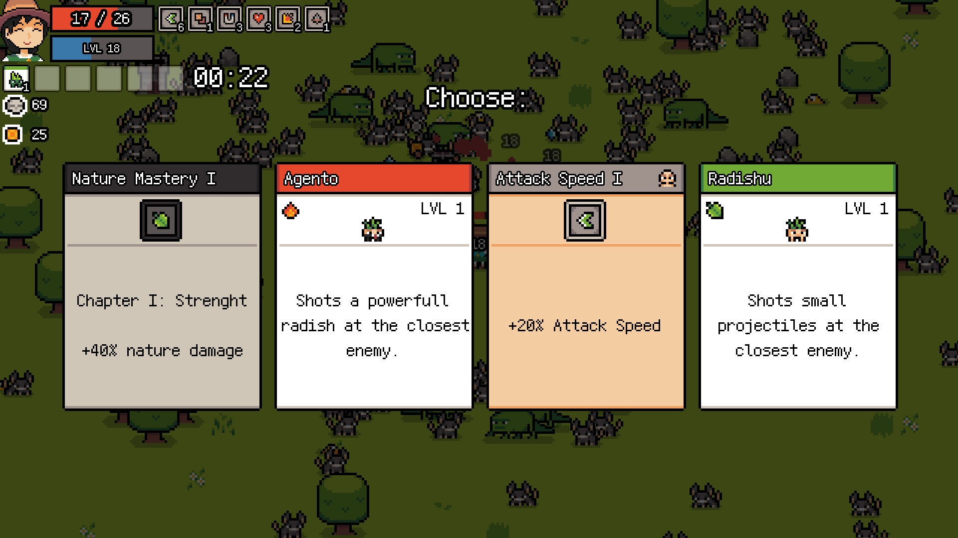 Daikon Creatures - Screenshot 1