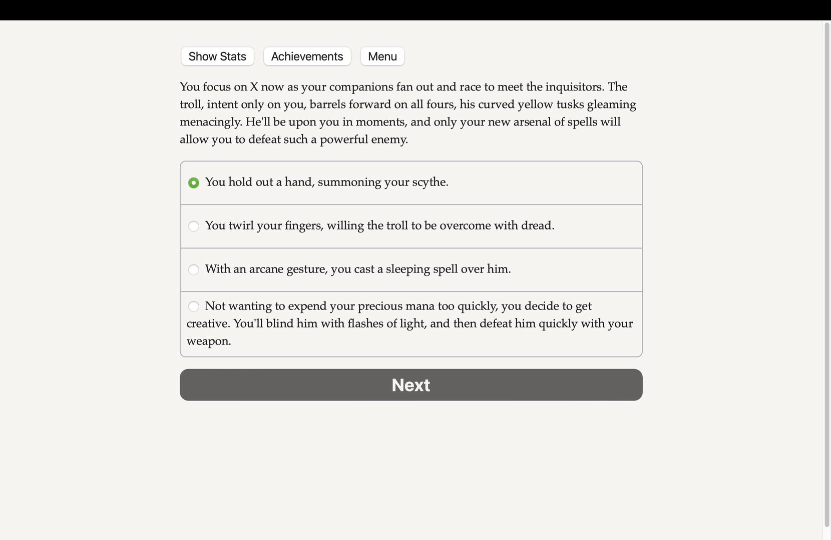 The Nascent Necromancer - Screenshot 3