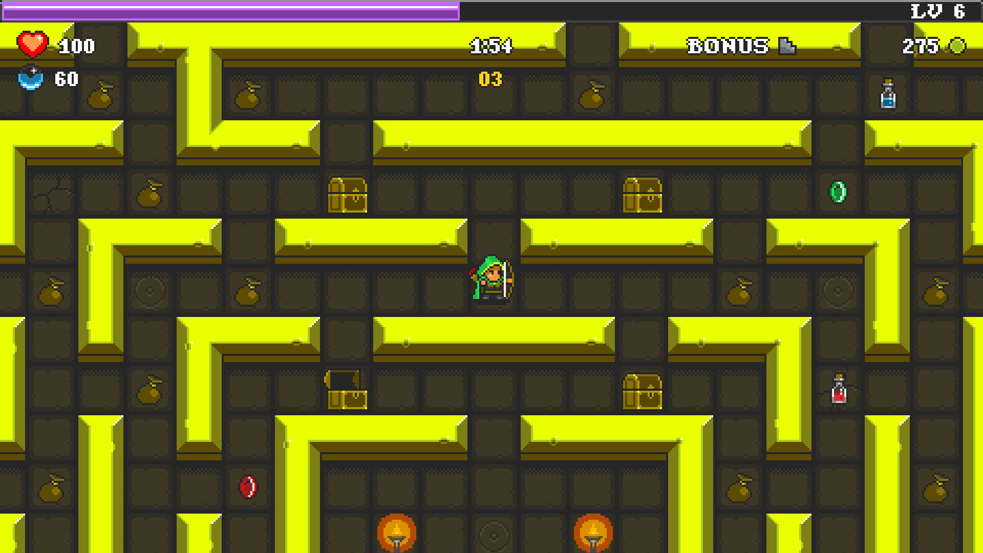 Pixel Descent - Screenshot 3