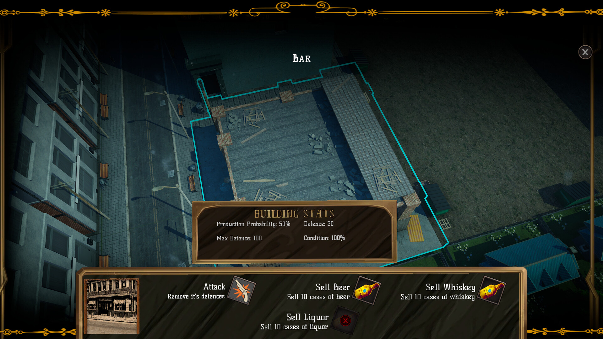 Dough: A Crime Strategy RPG - Screenshot 1