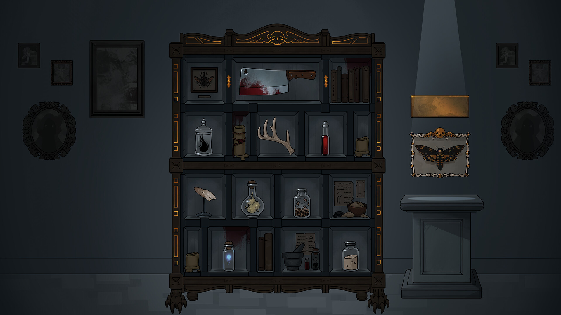 My Little Blood Cult: Let's Summon Demons - Screenshot 1