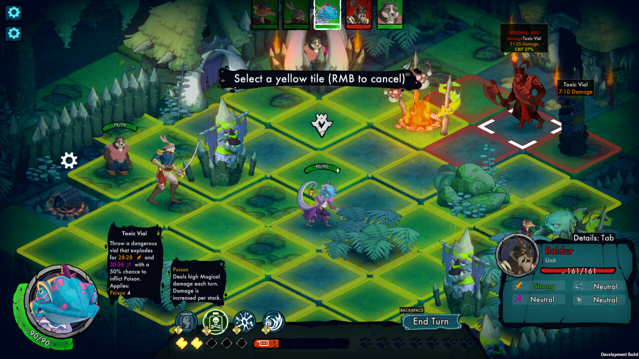 Untamed Tactics: Humblewood Edition - Screenshot 3