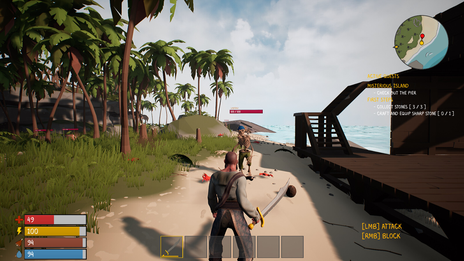 Survival on a Deserted Island - Screenshot 2