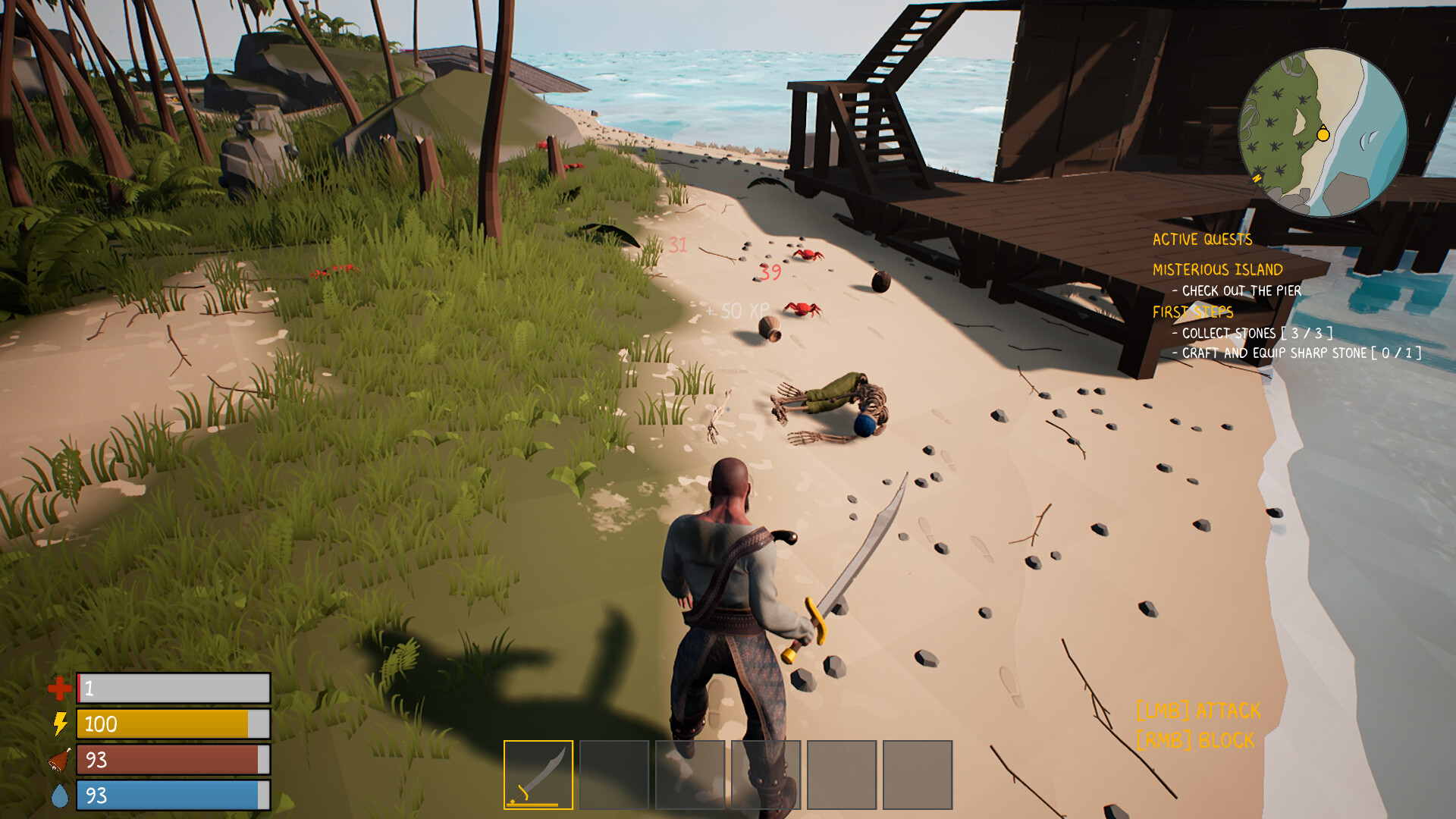 Survival on a Deserted Island - Screenshot 3