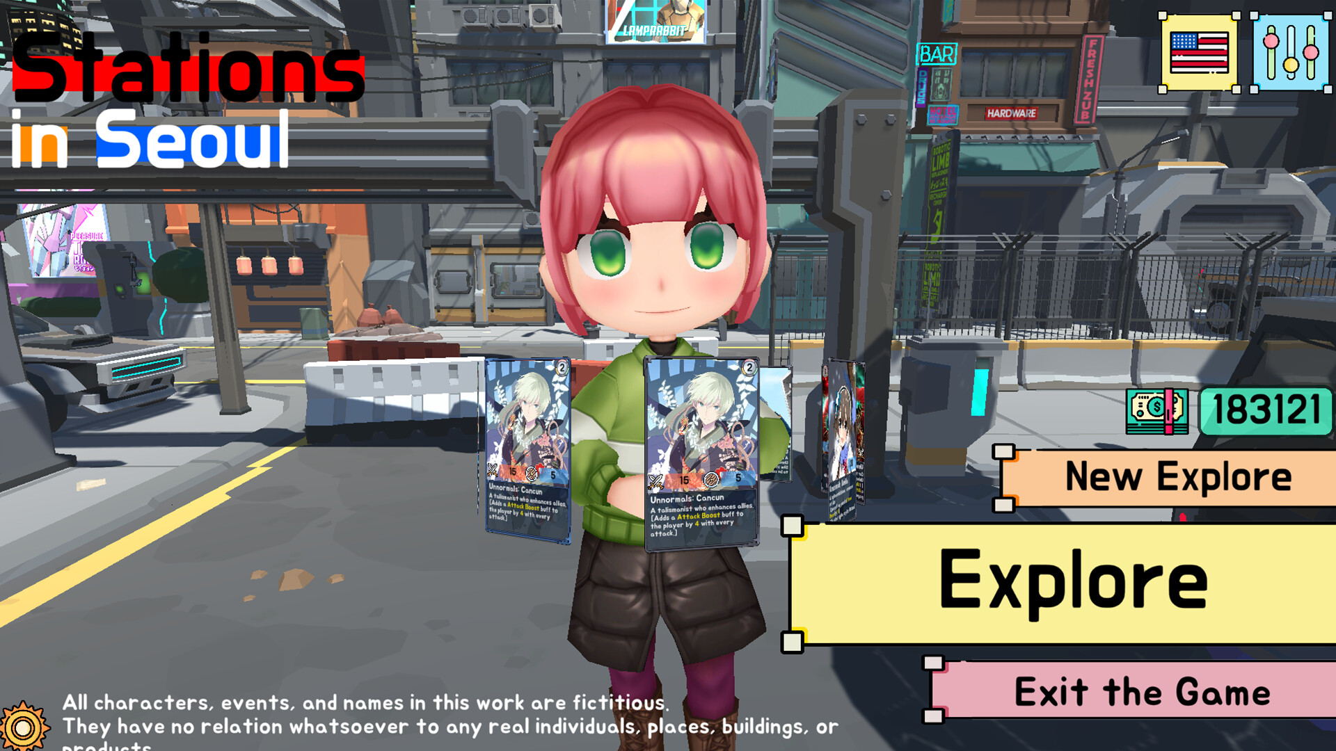 Stations in Seoul: Open World Card RPG - Screenshot 3