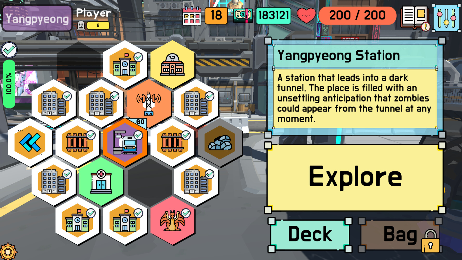 Stations in Seoul: Open World Card RPG - Screenshot 9