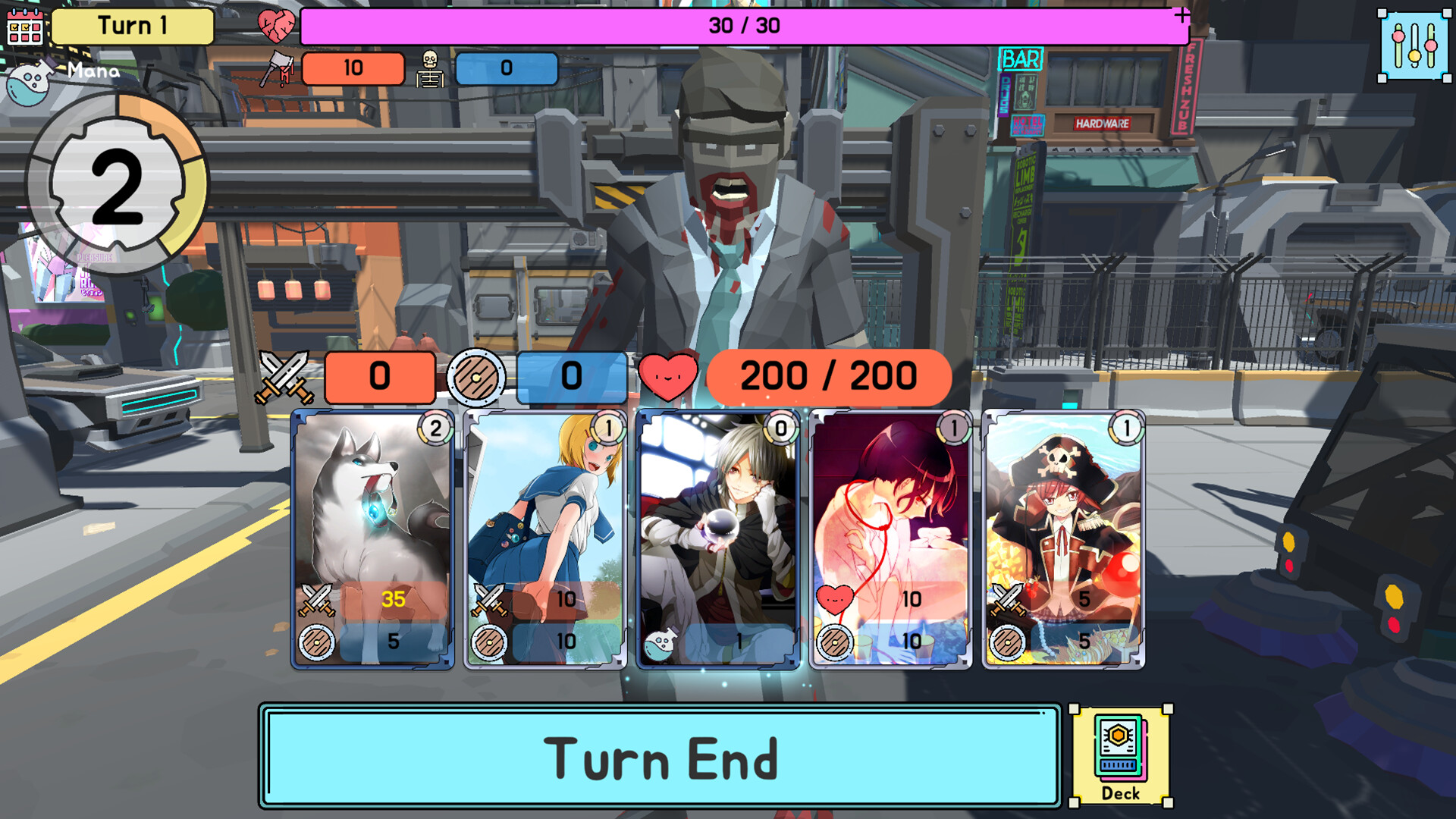 Stations in Seoul: Open World Card RPG - Screenshot 7