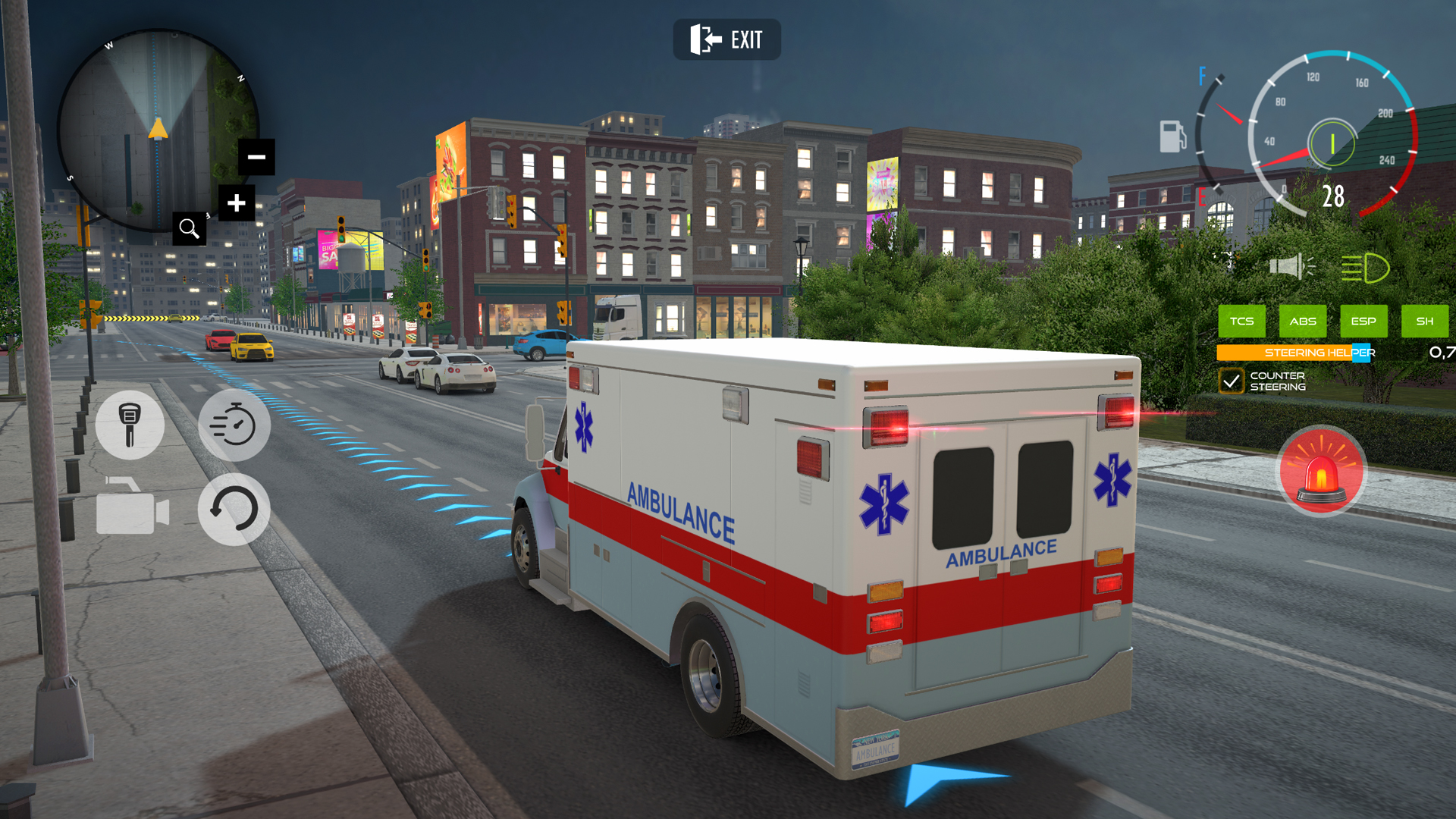 City Ambulance Car Driving - Screenshot 1