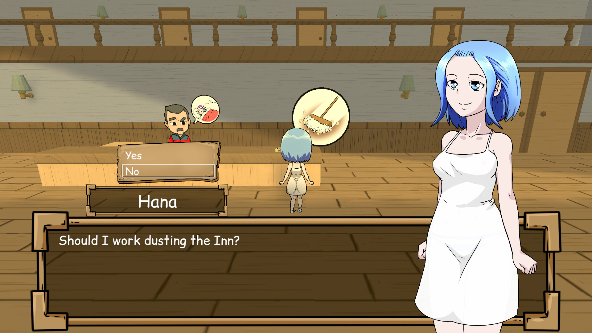 Hana Exposure! A Blooming Flower - Screenshot 2