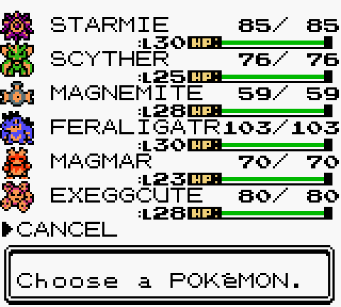 Pokemon Sour Crystal - Screenshot 3