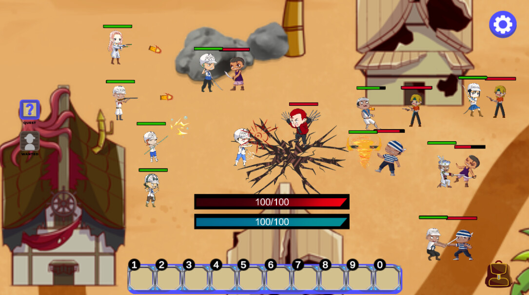 Zero Piece - Screenshot 1