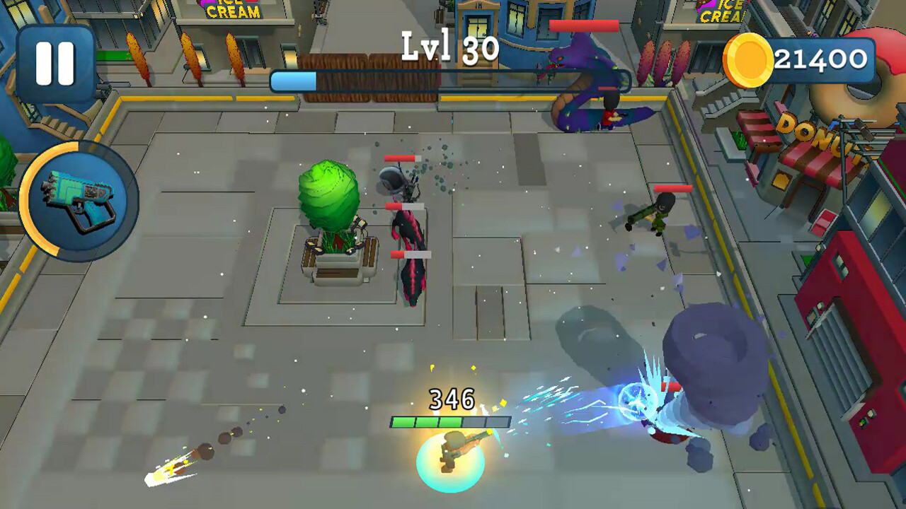 Rogue City: Casual Top Down Shooter - Screenshot 6