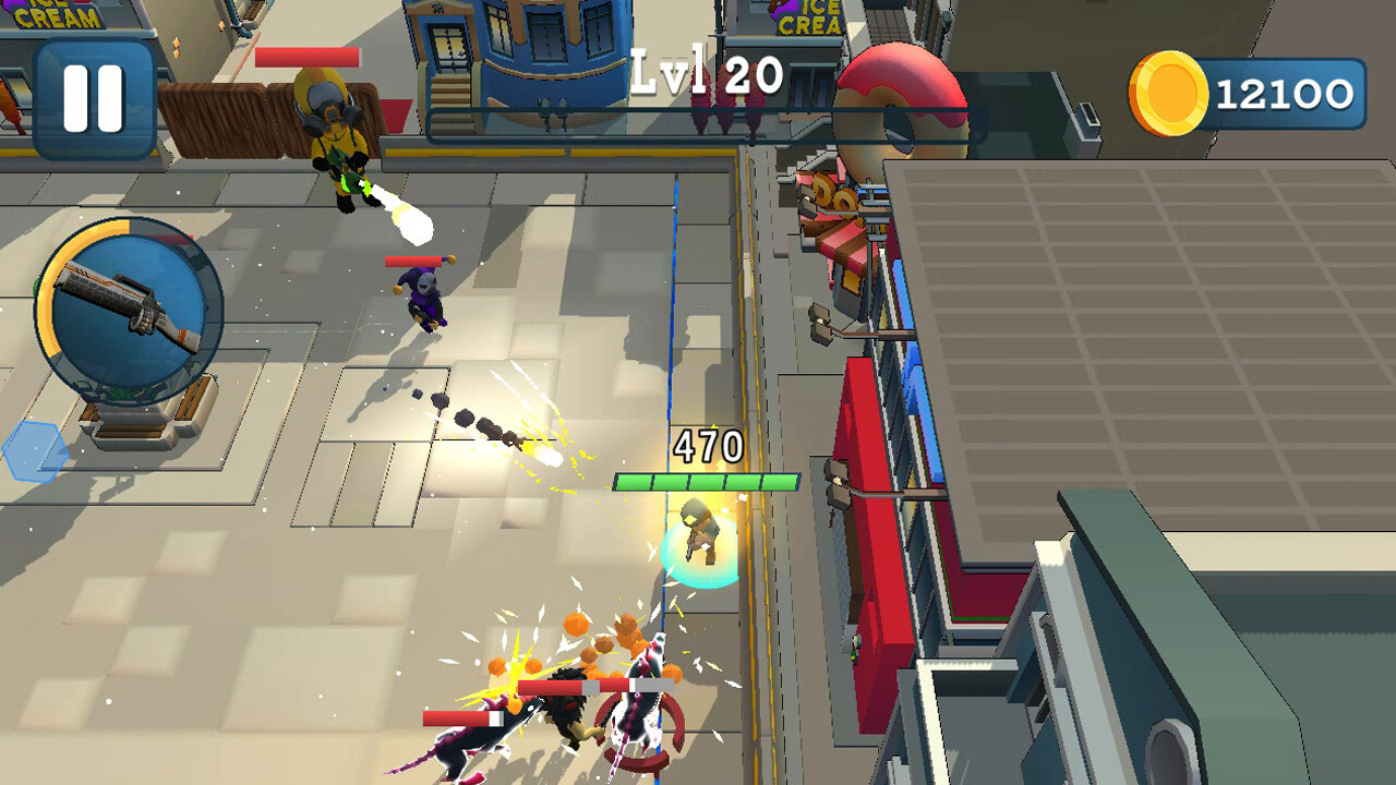 Rogue City: Casual Top Down Shooter - Screenshot 7