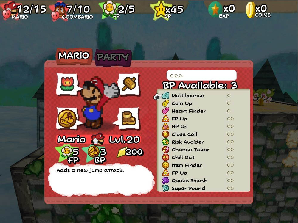 Untitled Paper Mario Fangame - Screenshot 1