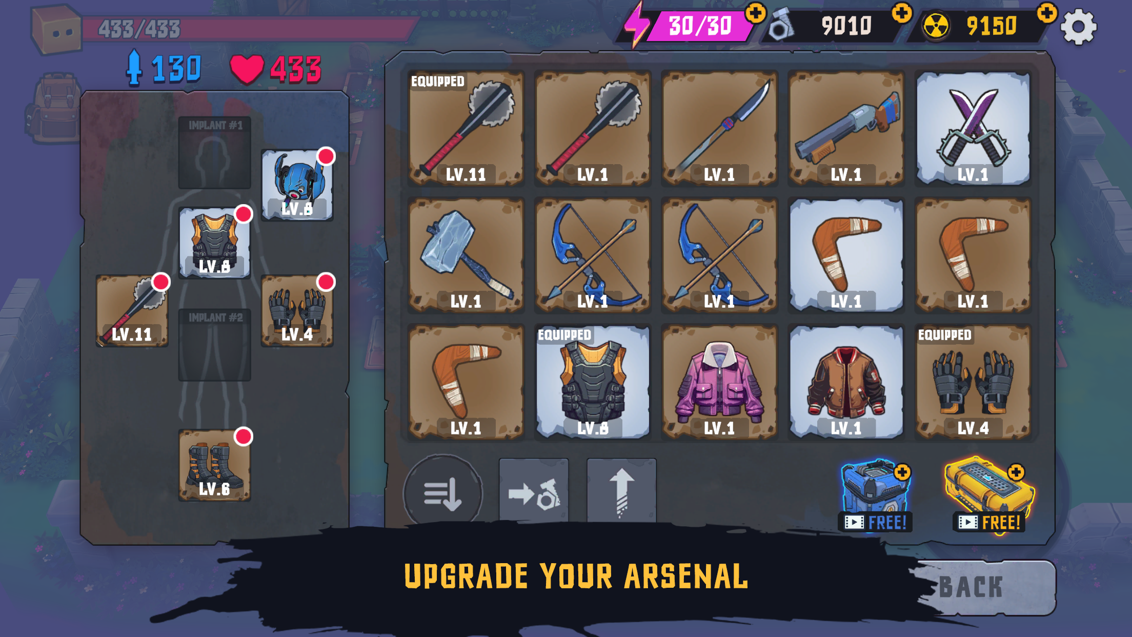 Box Head: Zombies Must Die! - Screenshot 1