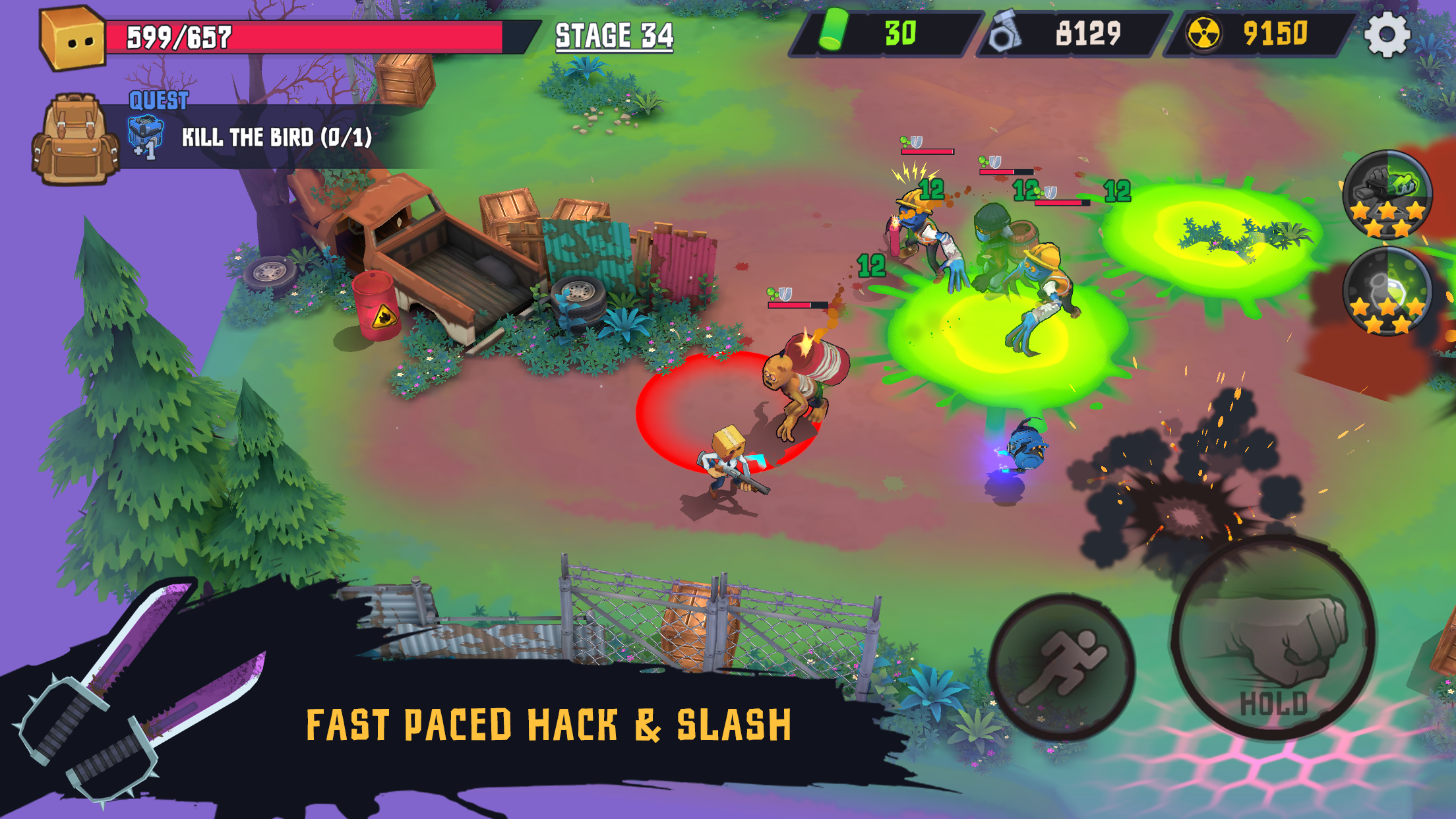 Box Head: Zombies Must Die! - Screenshot 3