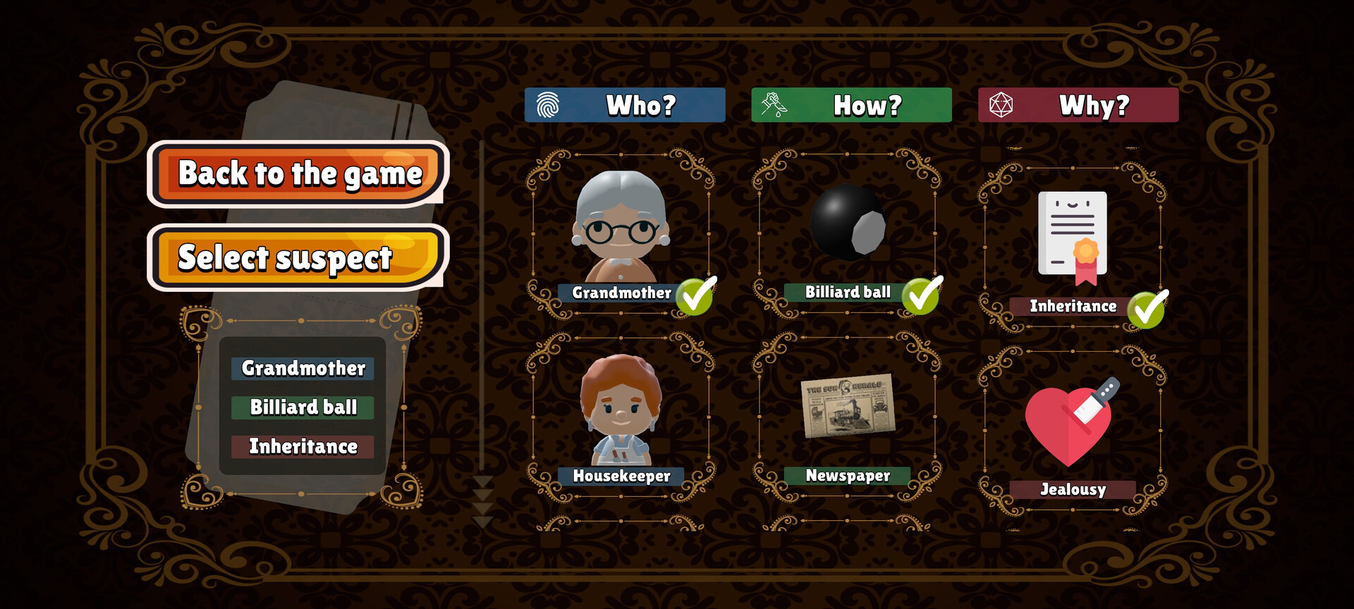 Murder By Death - Screenshot 3