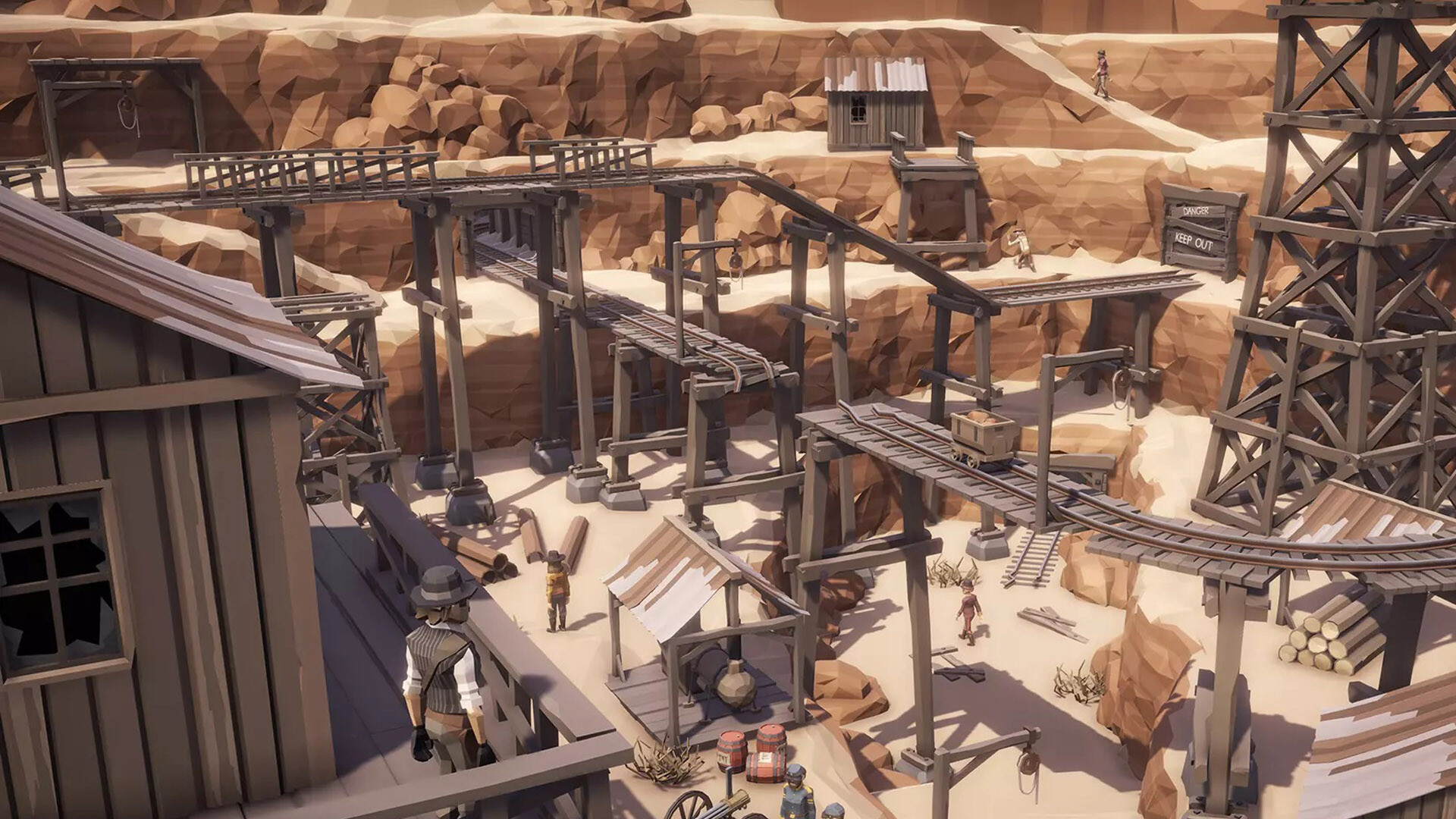 Hidden Western Frontier Top-Down 3D - Screenshot 2