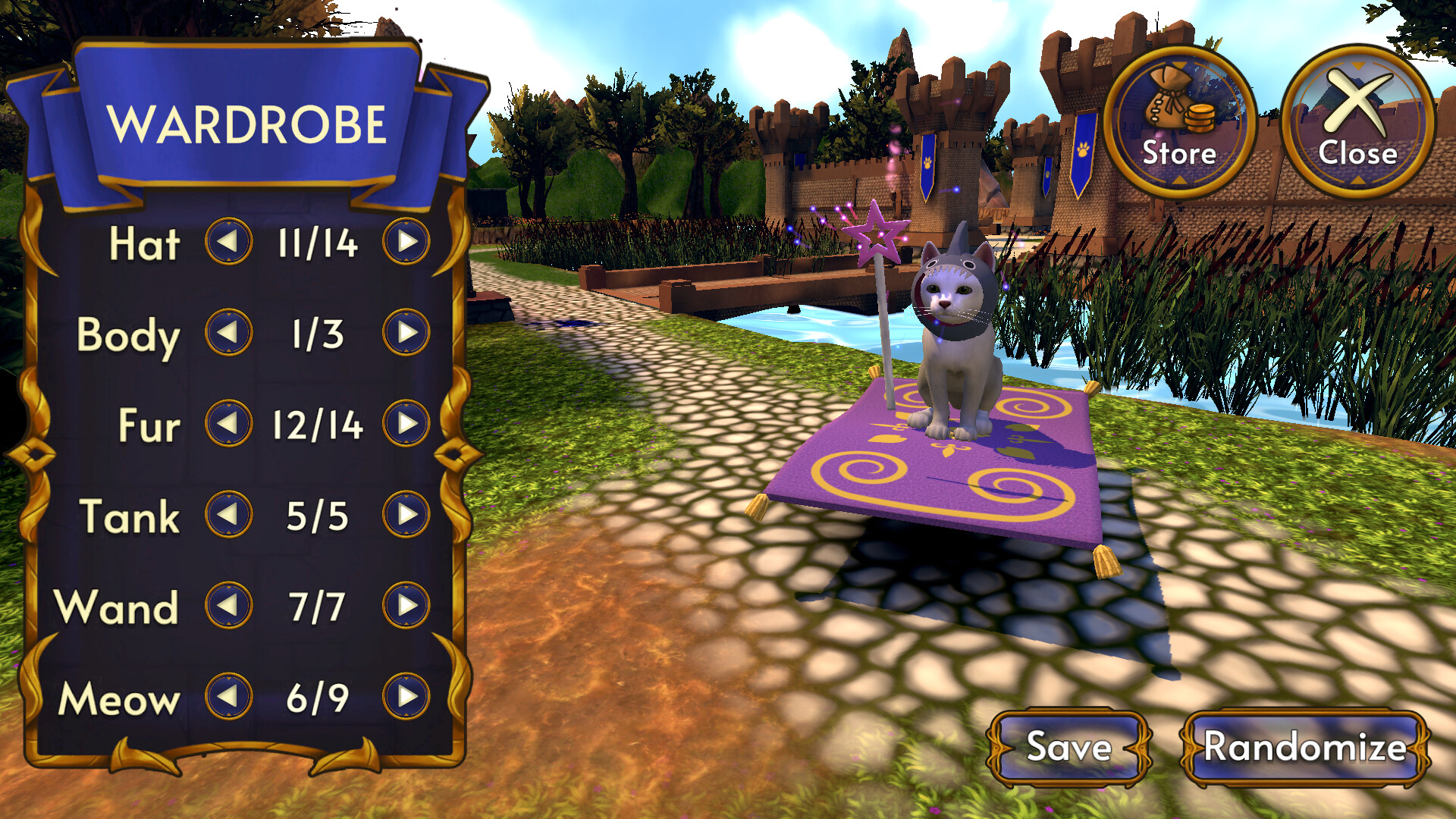 Wizard Cats Tank Battle - Screenshot 2