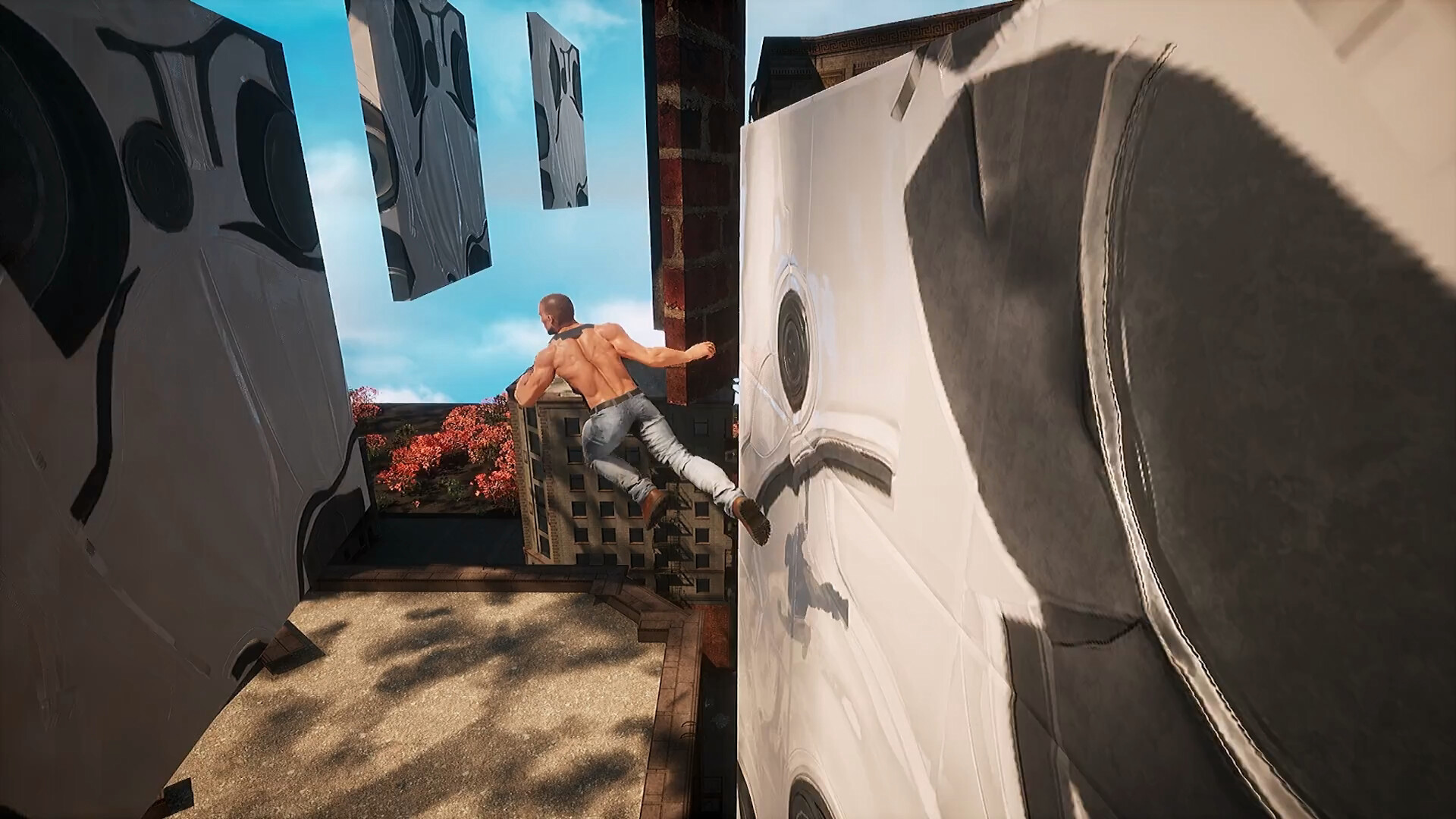 Strong man parkour - Screenshot 6