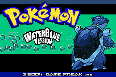 Pokémon WaterBlue Version - Screenshot 1