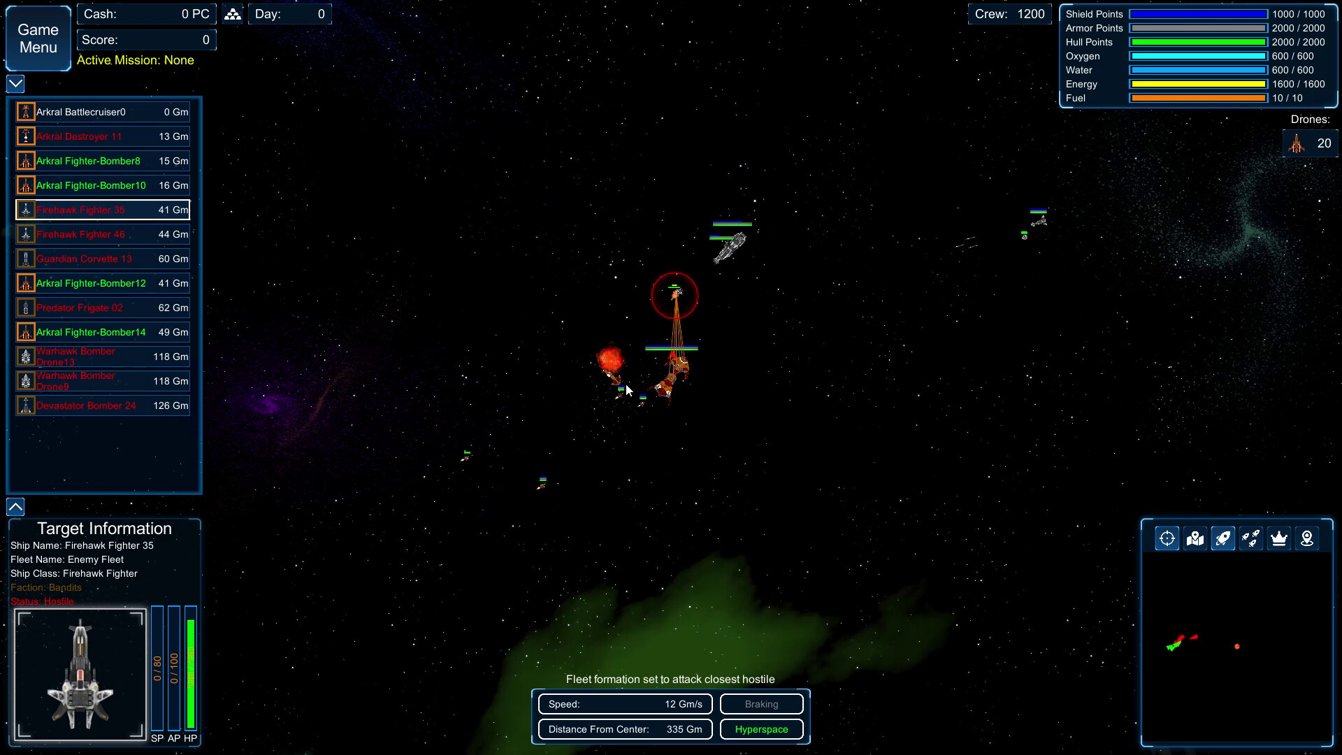 Cosmic Armada - Screenshot 1
